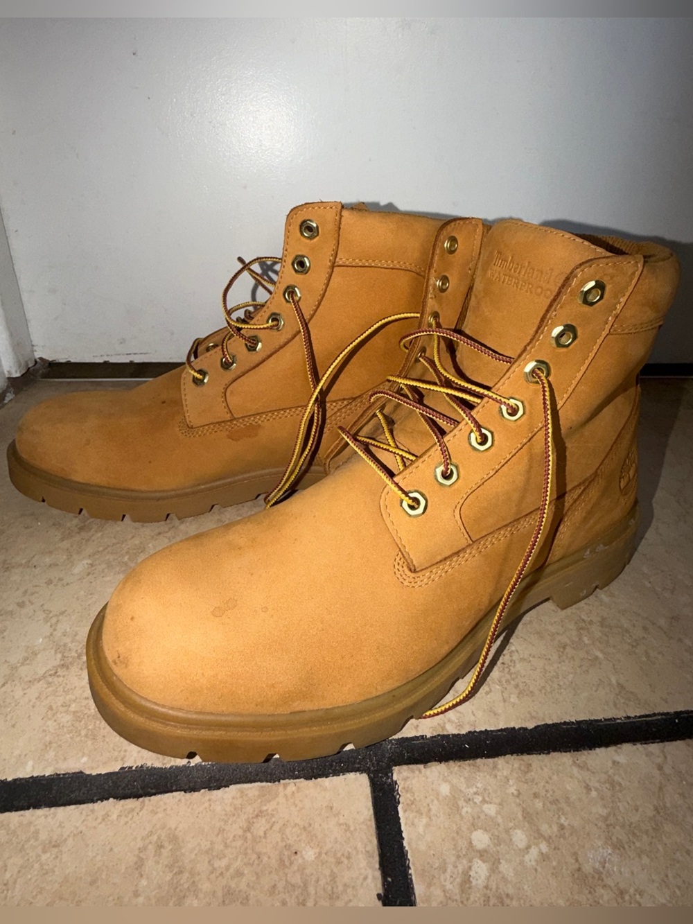 Timberland Wheat/Nubuck Tan Men's Work Boots